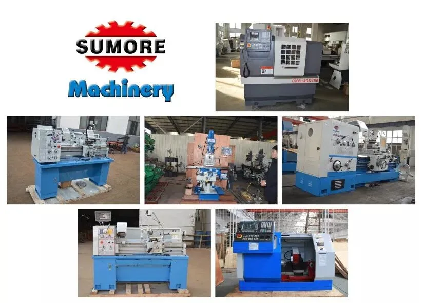 Hot Sale China Economical Tools Sumore Turning Slant Bed Flat CNC Lathe Machine