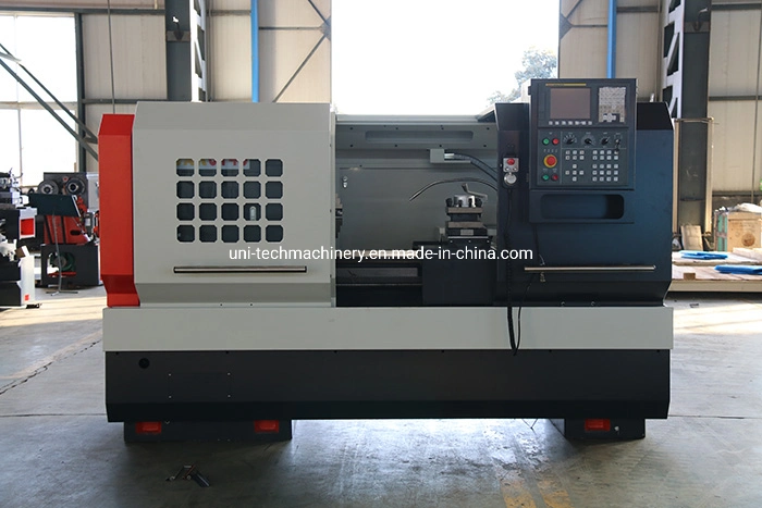 Horizontal CNC Flat Bed / Slant Bed Precision Metal Turning Lathe Machine