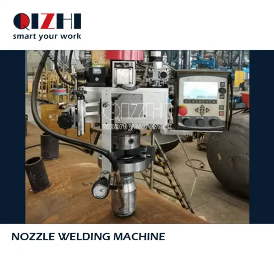 Saldatrice automatica Qizhi CNC per recipienti a pressione / ugelli per caldaie