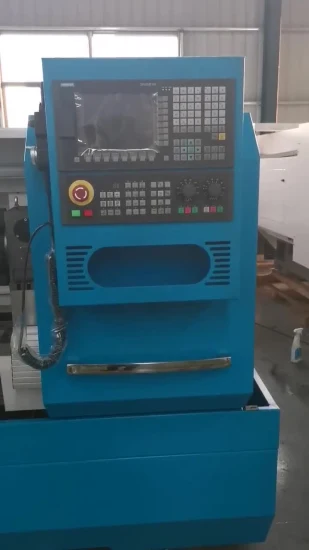 Tornio CNC professionale verticale con utensile per tornitura a torretta per macchina per metallo orizzontale da taglio su banco piatto